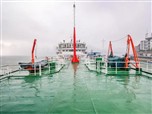 长江三峡长江观光3号游船游轮观景甲板