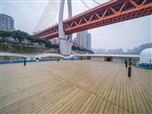 长江三峡华夏五号游轮阳光甲板