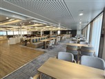 长江三峡华夏三号游轮自助餐厅
