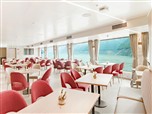 长江三峡世纪荣耀号游轮双层环球餐厅