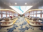 长江三峡华夏五号游轮中餐厅