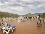 长江三峡星际水晶号游轮日光甲板