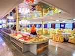 长江三峡黄金3号游轮中西餐厅