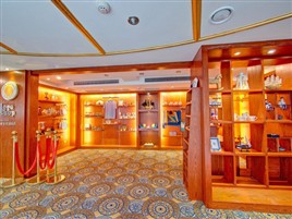 长江三峡黄金8号游轮纪念品商店