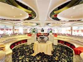 长江三峡黄金2号游轮VIP餐厅