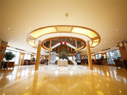 长江三峡长江印象号游轮游轮大厅